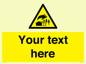 Custom Warning: Large scale fire zone